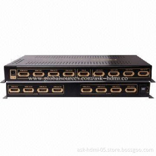 16-way 1x16 Powered HDMI Splitter, V1.3b, 3D, 1,080P, 5V DC/4A Power Supply